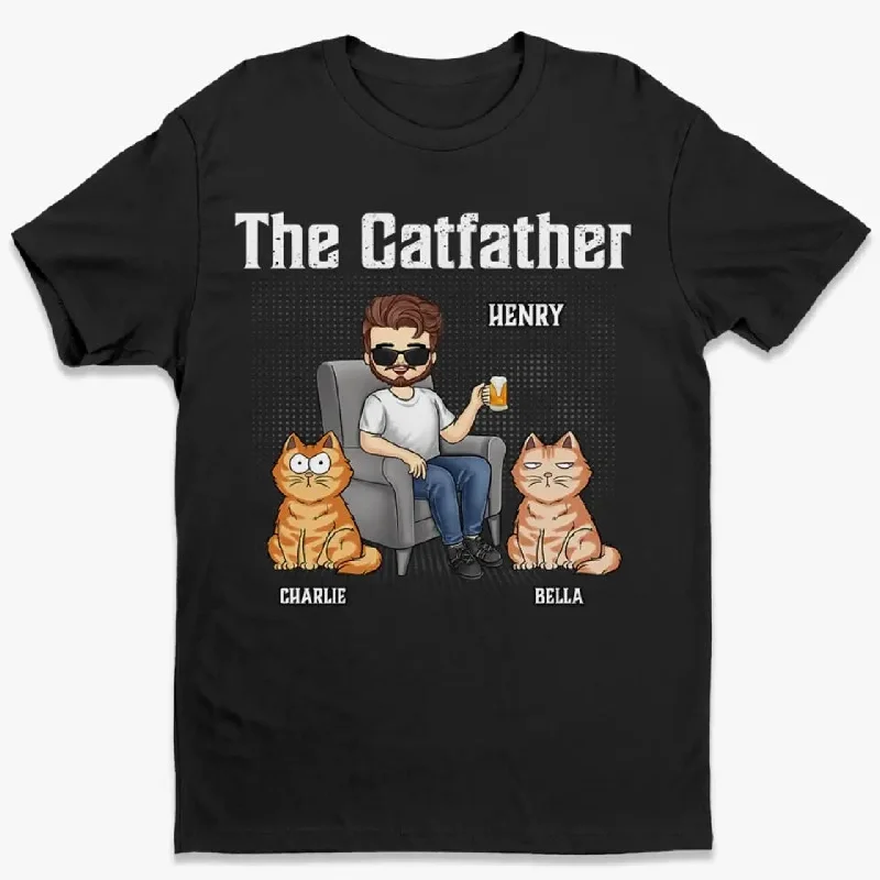 Best Cat Dad Ever - Cat Personalized Custom Unisex T-shirt, Hoodie, Sweatshirt - Father's Day, Gift For Pet Owners, Pet Lovers