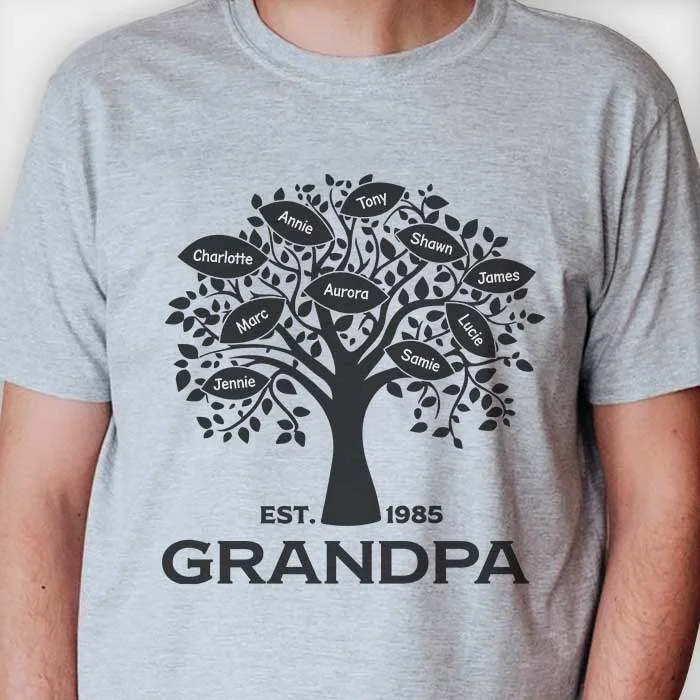 Best Grandpa Ever - Gift For Dad, Grandpa - Personalized Unisex T-shirt, Hoodie