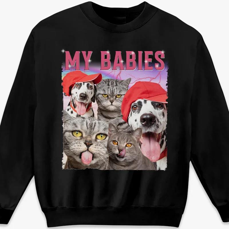 Custom Photo Fur Babies - Dog & Cat Personalized Custom Unisex T-shirt, Hoodie, Sweatshirt - Gift For Pet Owners, Pet Lovers