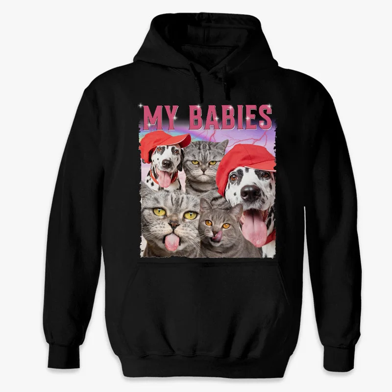 Custom Photo Fur Babies - Dog & Cat Personalized Custom Unisex T-shirt, Hoodie, Sweatshirt - Gift For Pet Owners, Pet Lovers