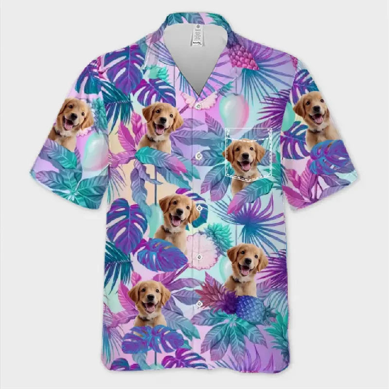 Hawaiian Shirt / With Pocket / S