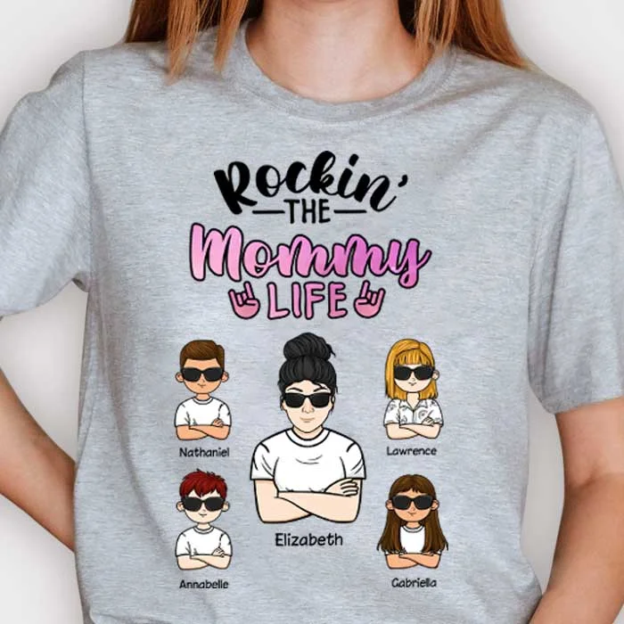 Just Rockin' The Life - Personalized Unisex T-Shirt