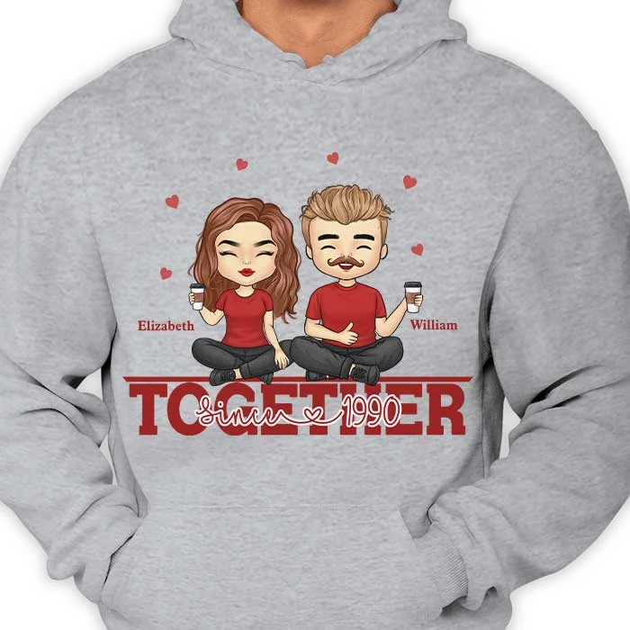 We Have Been Together For Years - Personalized Unisex T-shirt, Hoodie - Gift For Couples, Husband Wife