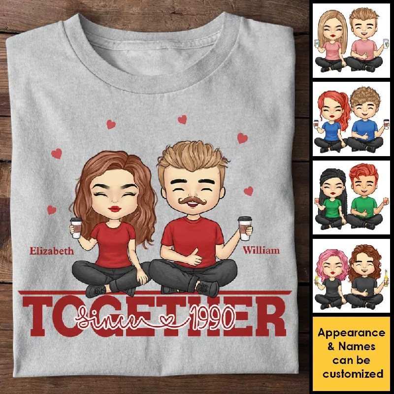 We Have Been Together For Years - Personalized Unisex T-shirt, Hoodie - Gift For Couples, Husband Wife