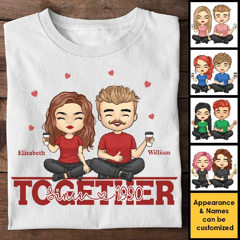 We Have Been Together For Years - Personalized Unisex T-shirt, Hoodie - Gift For Couples, Husband Wife