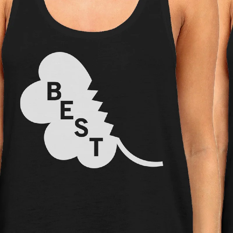 Best Friend Clover Cute BFF Matching Tank Tops For St Patricks Day