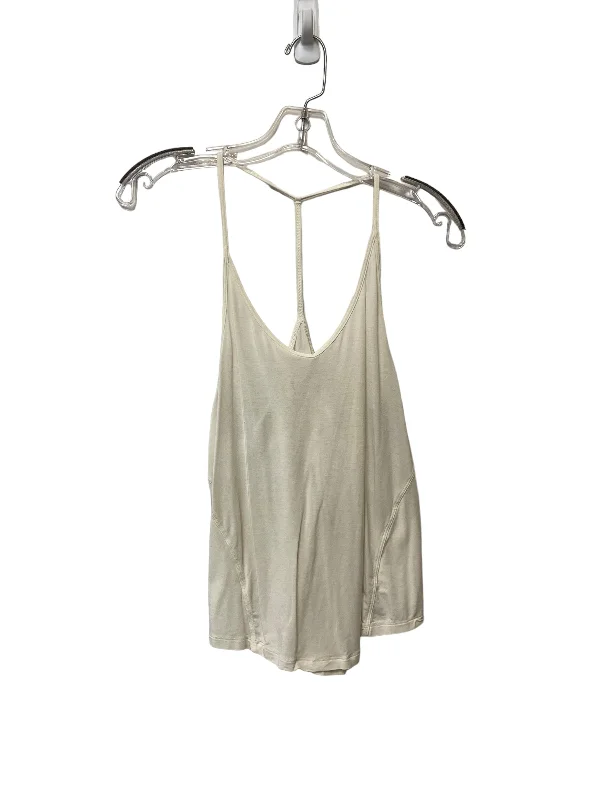 Cream Athletic Tank Top Lululemon, Size S