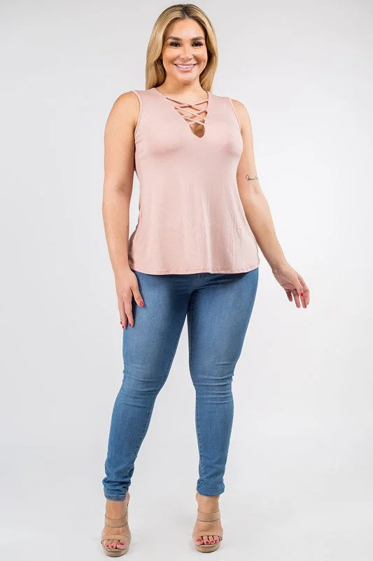 WOMENS PLUS SIZE TANK TOP