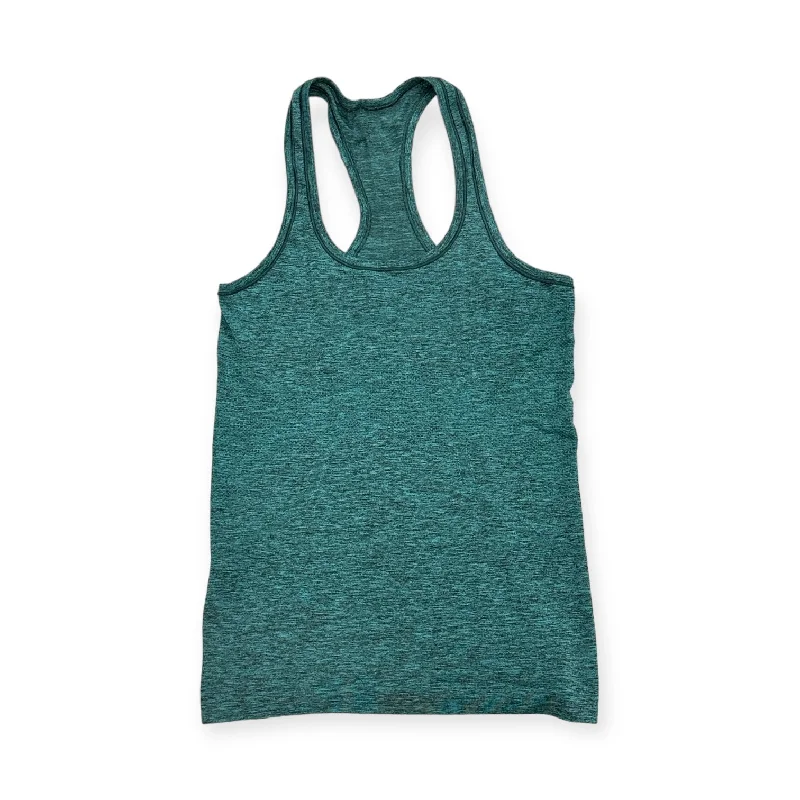 Green Athletic Tank Top Lululemon, Size 6