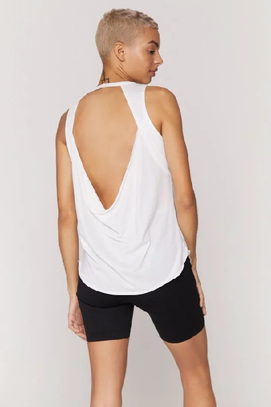 SPIRITUAL GANGSTER  // OM STUDIO TANK - STONE WHITE