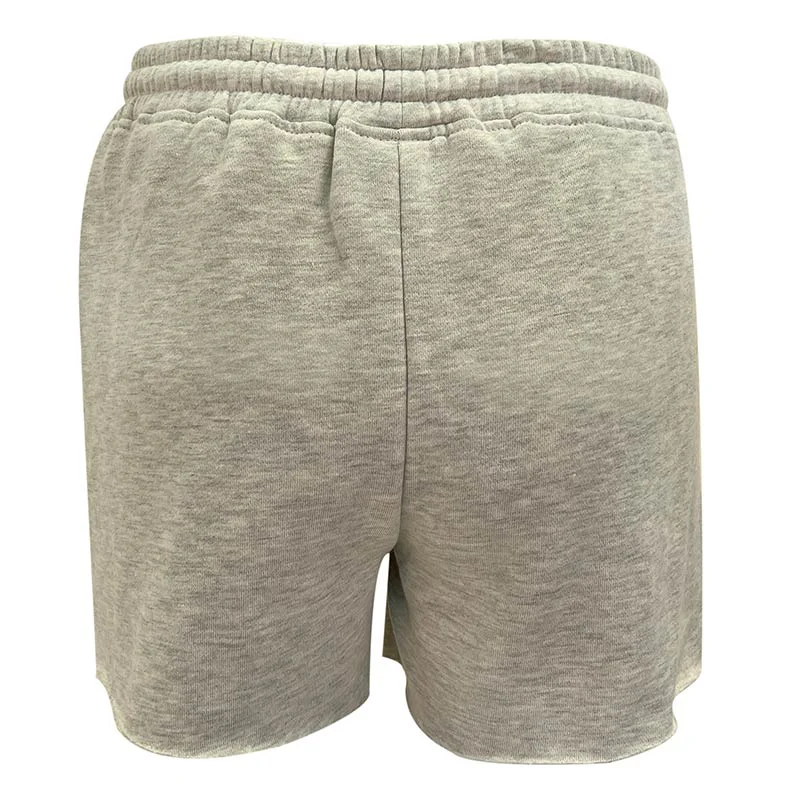 Chicka-D Women's Raw Edge Sweat Shorts