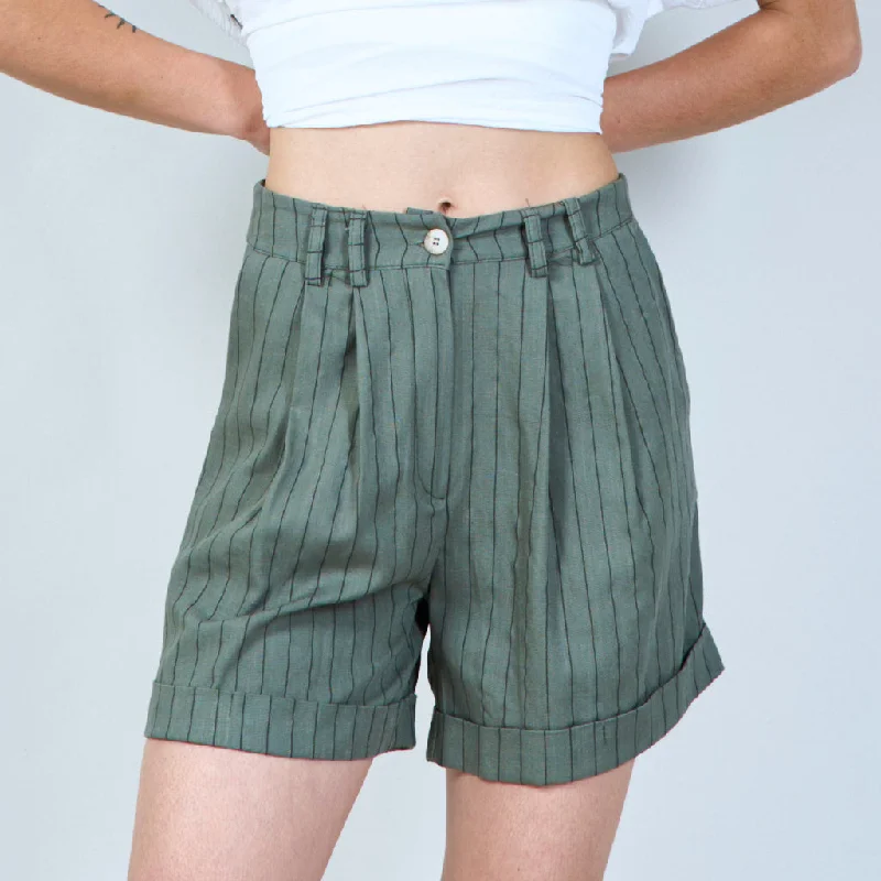 Shorts aus Leinen & Viscose