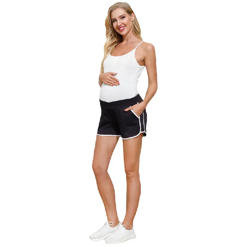 EveryMama EveryWear™️ Maternity Postpartum Shorties - Black