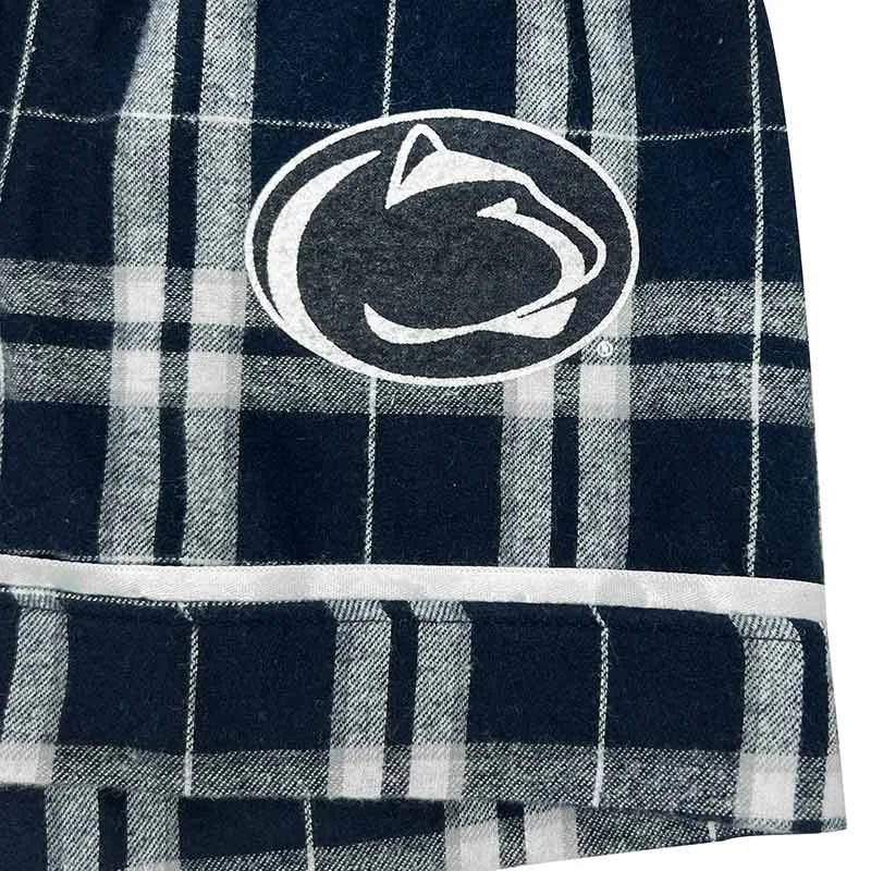 Boxercraft Ladies Penn State Plaid Flannel Shorts