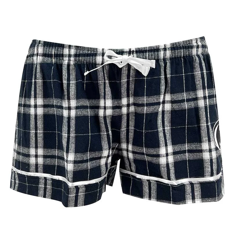 Boxercraft Ladies Penn State Plaid Flannel Shorts