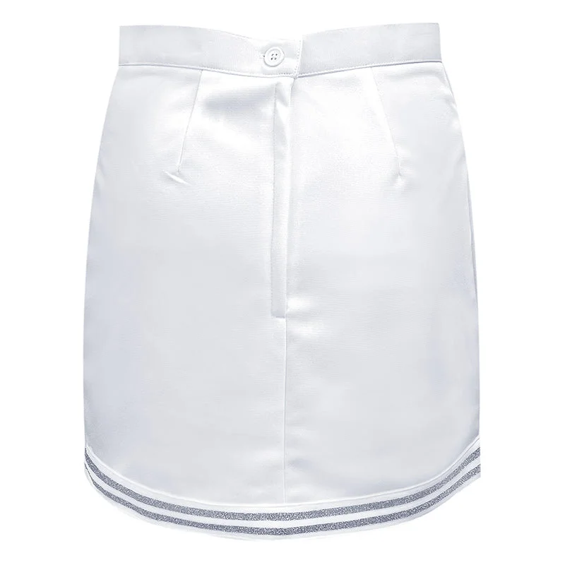 ZooZatz White Cheer Skirt