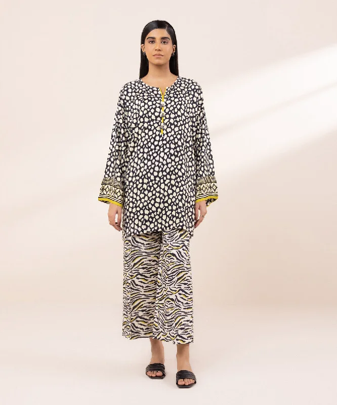 Printed Arabic Lawn Shirt