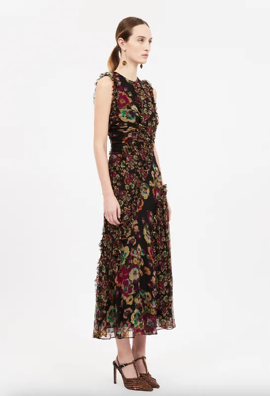 Avrelie Dress - Cosmic Floral