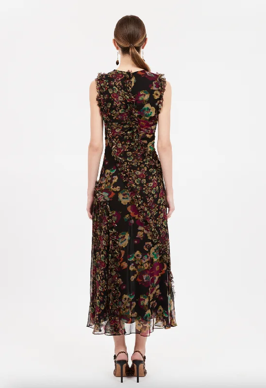 Avrelie Dress - Cosmic Floral