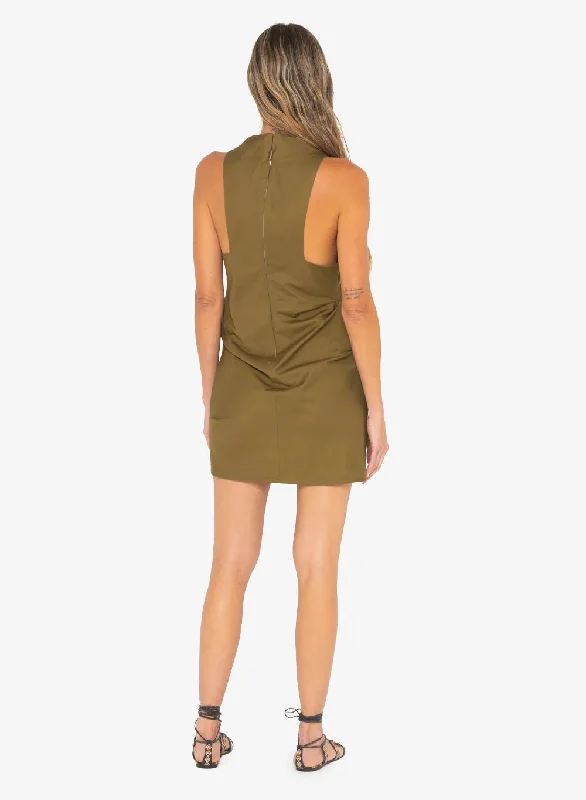 Braelyn Dress - Army Green