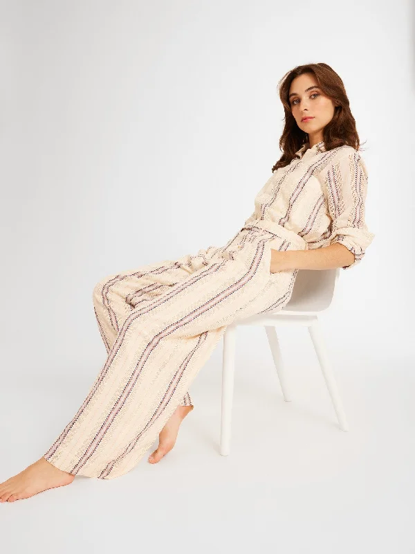 Cara Pant in O'Keeffe Stripe