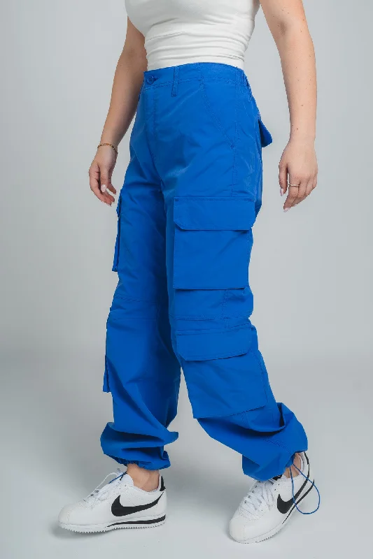 Cargo pants azure