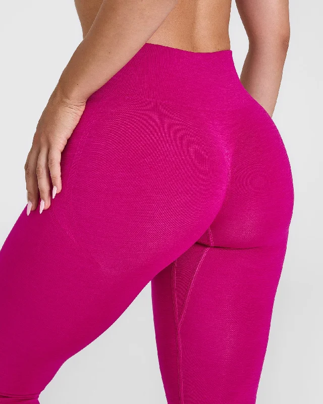 Effortless Seamless Leggings | Fuchsia