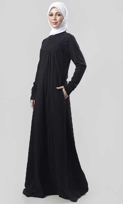 Everyday Jersey Sportswear Abaya Dress