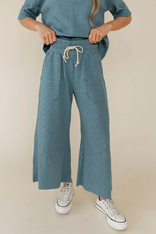 Fitz Pants-Turquoise