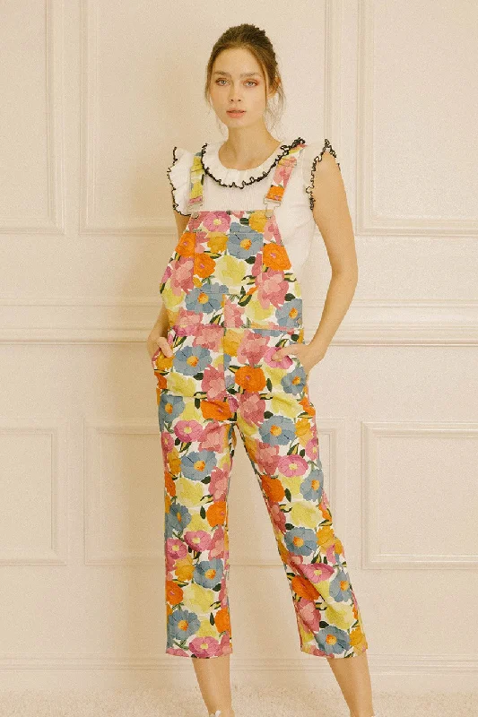 WARM MULTI-COLOR  OVERALL PANTS