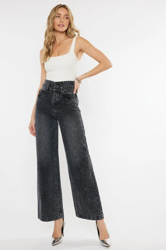 High Rise 90's Wide Pants