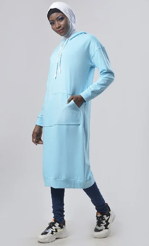 Hooded Fleece Comfort Tunic