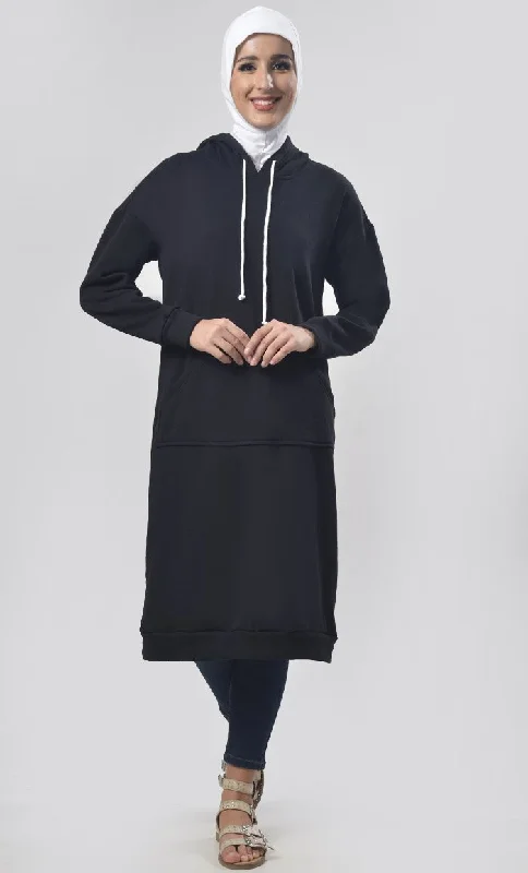 Hooded Fleece Comfort Tunic