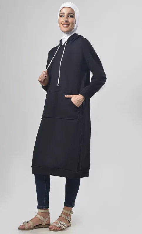 Hooded Fleece Comfort Tunic