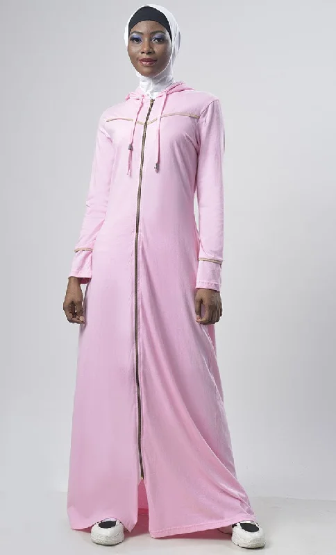 Hooded Jersey Comfort Abaya