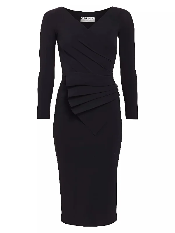 Kaya Long Sleeve Dress - Black