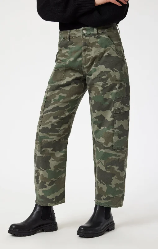 VINNIE KHAKI CAMO TWILL PANT