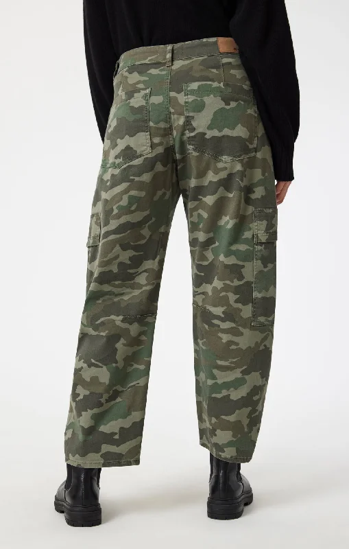 VINNIE KHAKI CAMO TWILL PANT