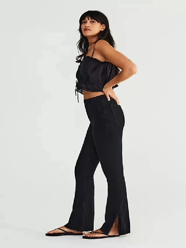 Free People Level Up Slit Bootcut