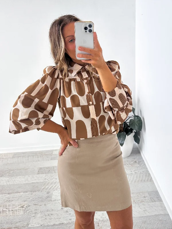 Lucy Skirt - Mocha