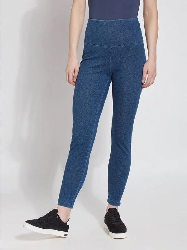 Denim Legging, Mid Wash