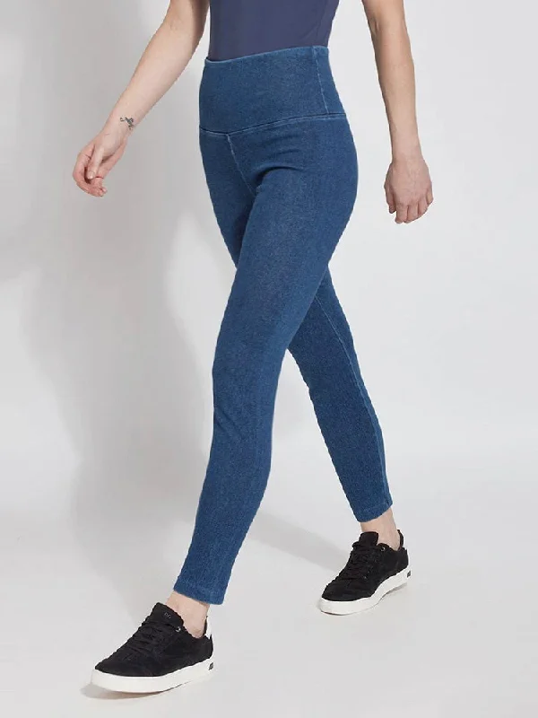 Denim Legging, Mid Wash