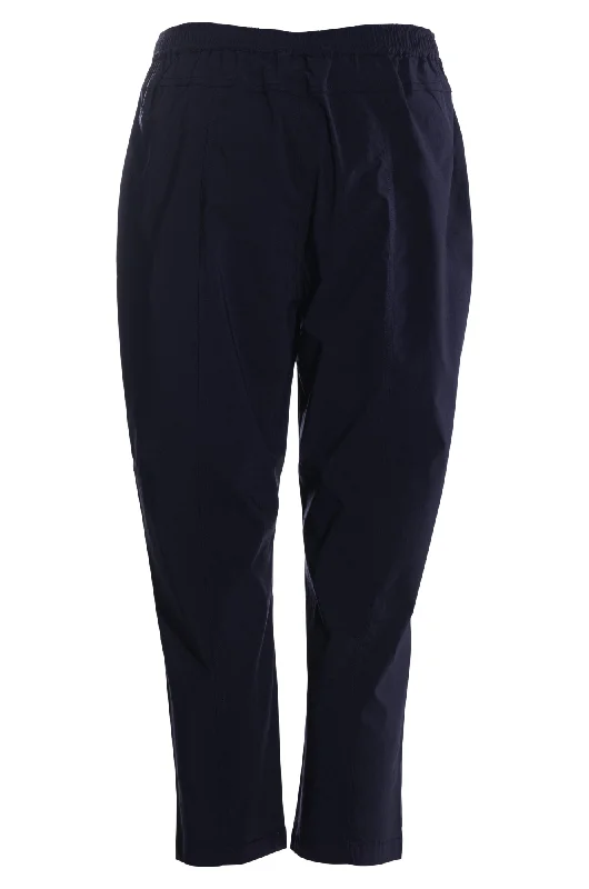 Micro Stretch Mid Calf Pants | NAVY | 2143AR