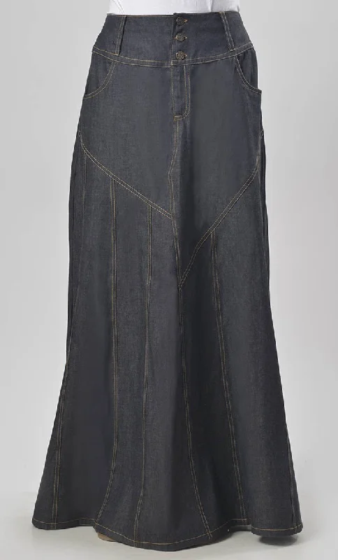 Modest Denim Everyday Wear Skirt