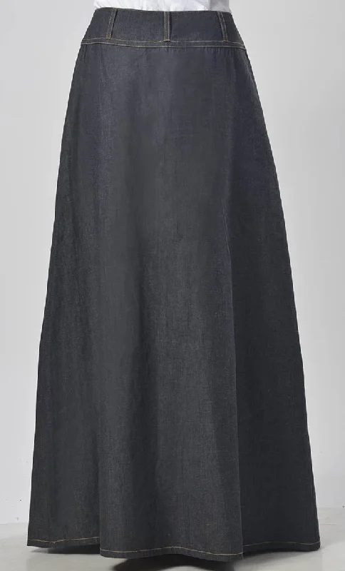 Modest Denim Everyday Wear Skirt