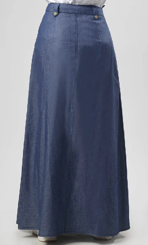 Modest Denim Everyday Wear Skirt