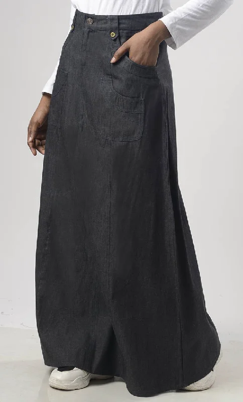 Modest Denim Everyday Wear Skirt