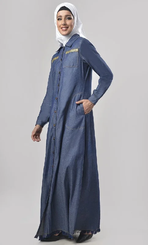 Denim Jacket Style Jilbabs