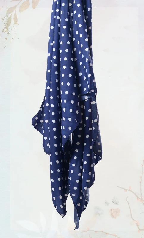 Polka Dot Printed Hijab