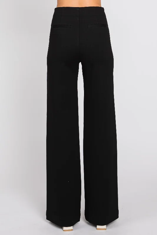 Ponte Trouser Pant Black